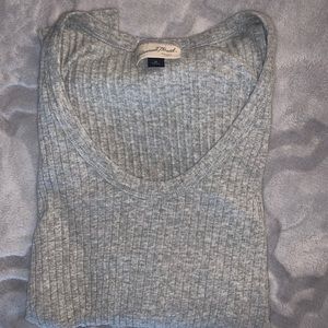 Ribbed sweater